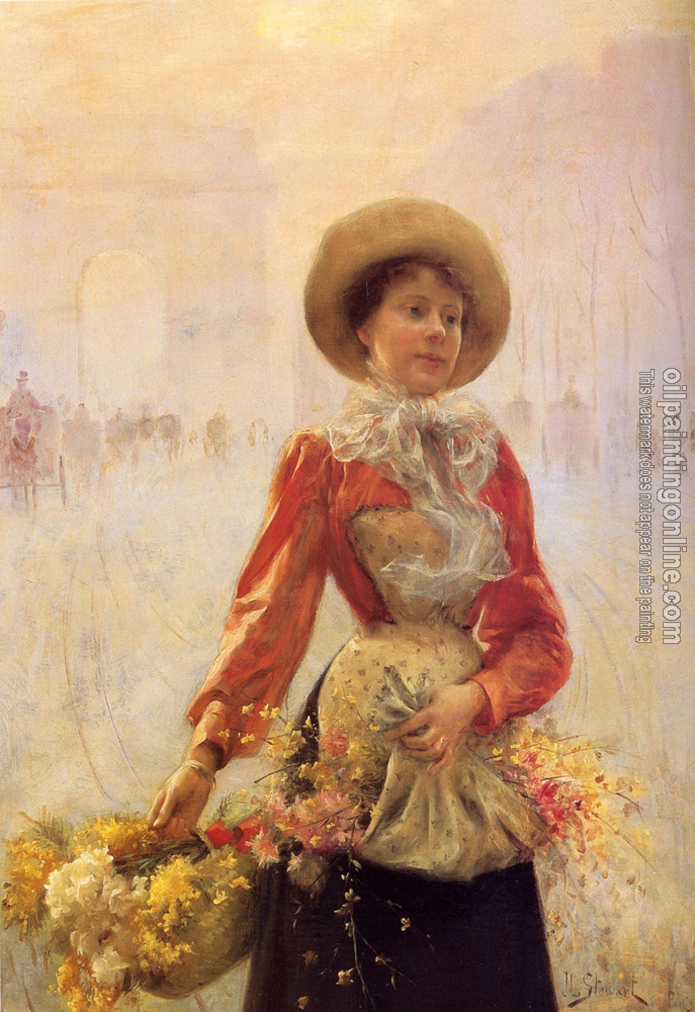 Julius LeBlanc Stewart - Flower Girl